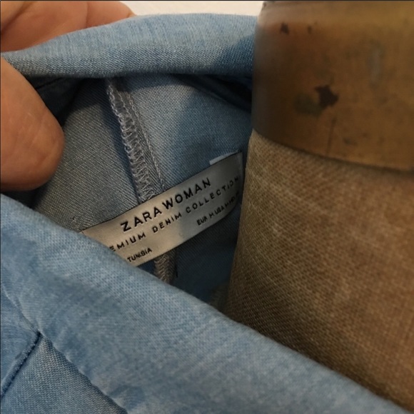 Zara Soft Denim Tunic - Picture 3 of 4